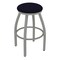 Holland Bar Stool Co 30" Swivel Bar Stool, Nickel Finish, Canter Twilight Seat X802 - alternate 1